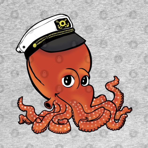 CAPTAIN OCTOPUS COLOR by StineBrunson